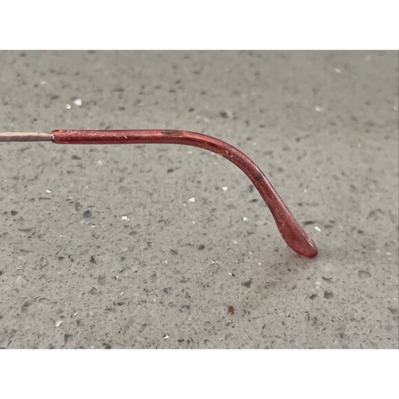 MARCOLIN EYEGLASSES FRAMES ONLY Mod. 7214 Col. 506 FULL RIM 51-18-125 gold oval - Picture 5 of 14